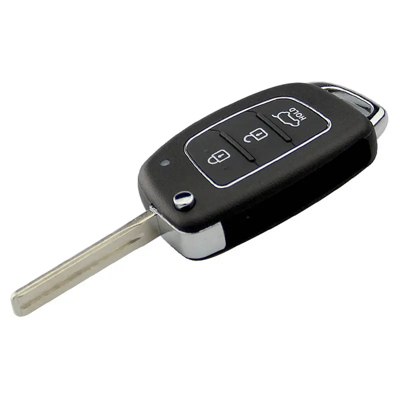 

OkeyTech 2+1/3 /3+1 Buttons Car Flip Folding Remote Key Shell Fob For Hyundai Mistra Santa Fe Sonata Tucson Accent I30 I40 I45