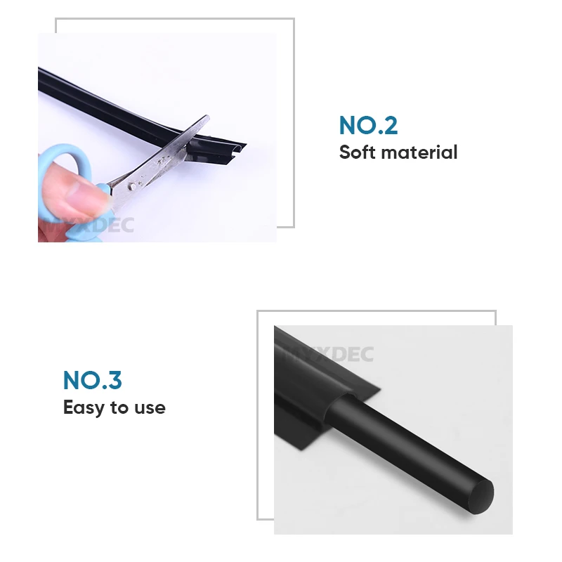 Скрытые клипсы для автомобиля 4 шт./компл. зажим кабеля органайзер пучка