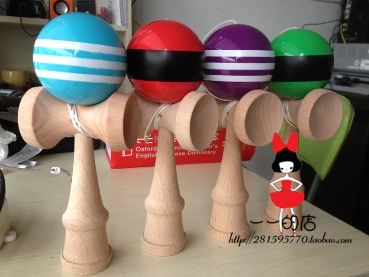20 шт. оптовая продажа высокое качество детский мяч Kendama искусственная кожа для