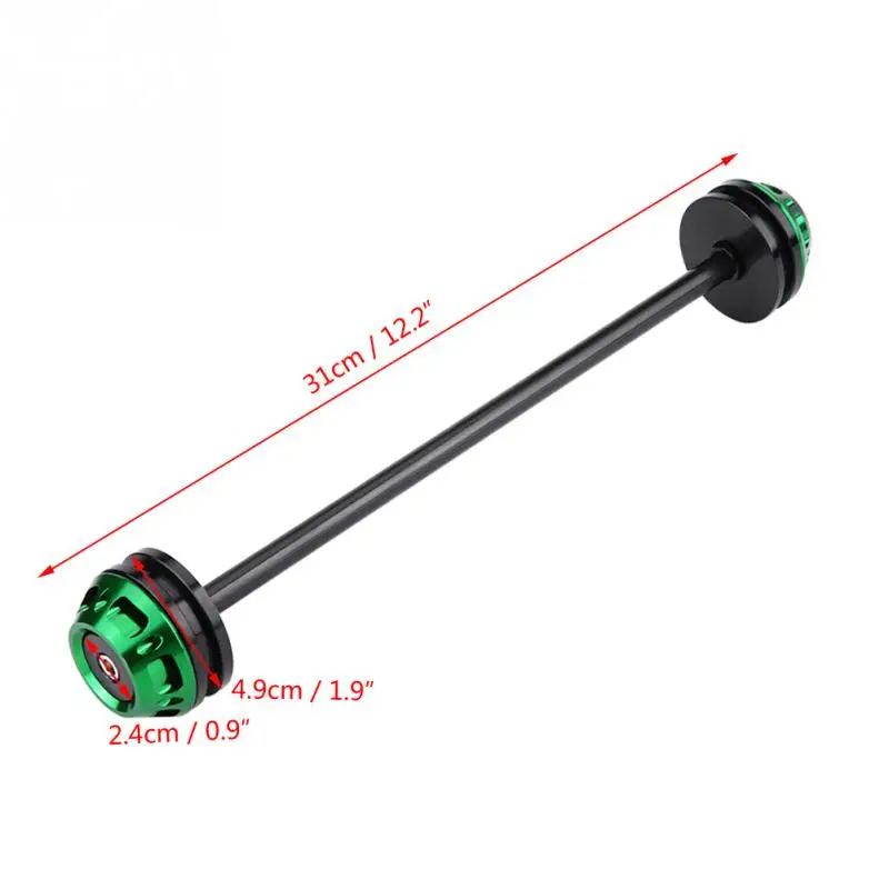 Передняя ось вилки мотоцикла CNC противоударный слайдер протектор колеса против