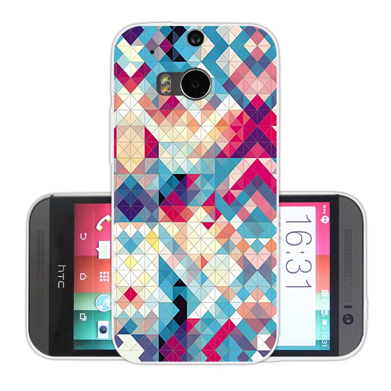 Чехол для HTC One M8 M8s чехол M8/M8S сотовый мягкий телефона s розовый из ТПУ M8/M 8 S/M