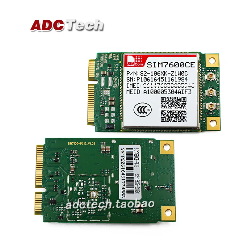 

Полный модуль Netcom SIM7600CE-PCIE SIM7600CE PCIE
