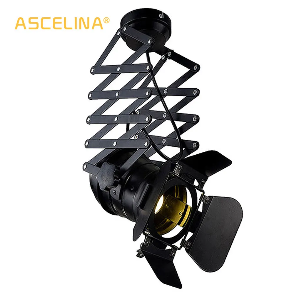 

Industrial Ceiling light Vintage ceiling lighting Loft LED Light Adjustable Lifting ceiling Lamp Bar/Cafe/Restaurant Retro Lamp