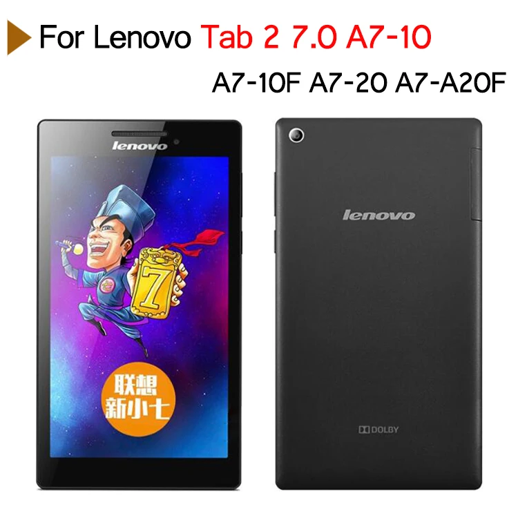 Чехол qijun для lenovo Tab 2 7,0 A7-10 A7-10F A7-20 A7-20F флип планшетный чехол s для Tab2 A7 10 20 Стенд кожаный чехол Мягкий защитный чехол