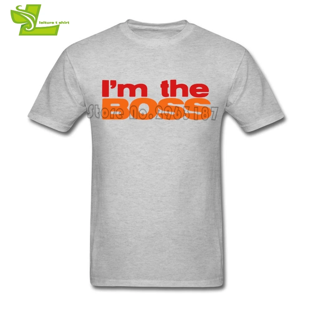 Im The Boss In Grunge футболка мужские крутые футболки с короткими рукавами Новое