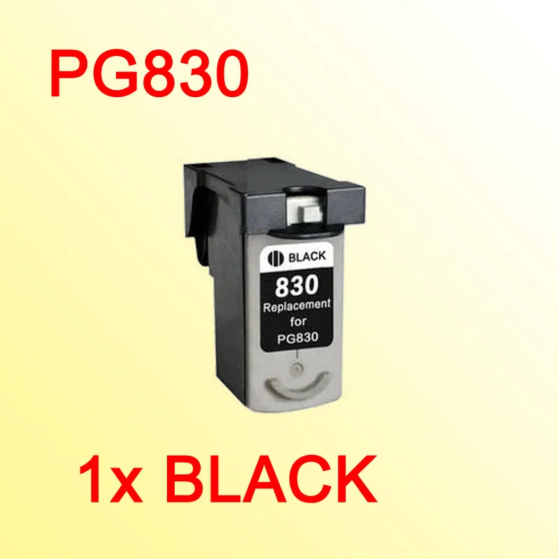 PG830 Черный чернильный картридж совместимый для CANON PG 830 IP1180 iP80 IP1880 MP145 MP198|ink