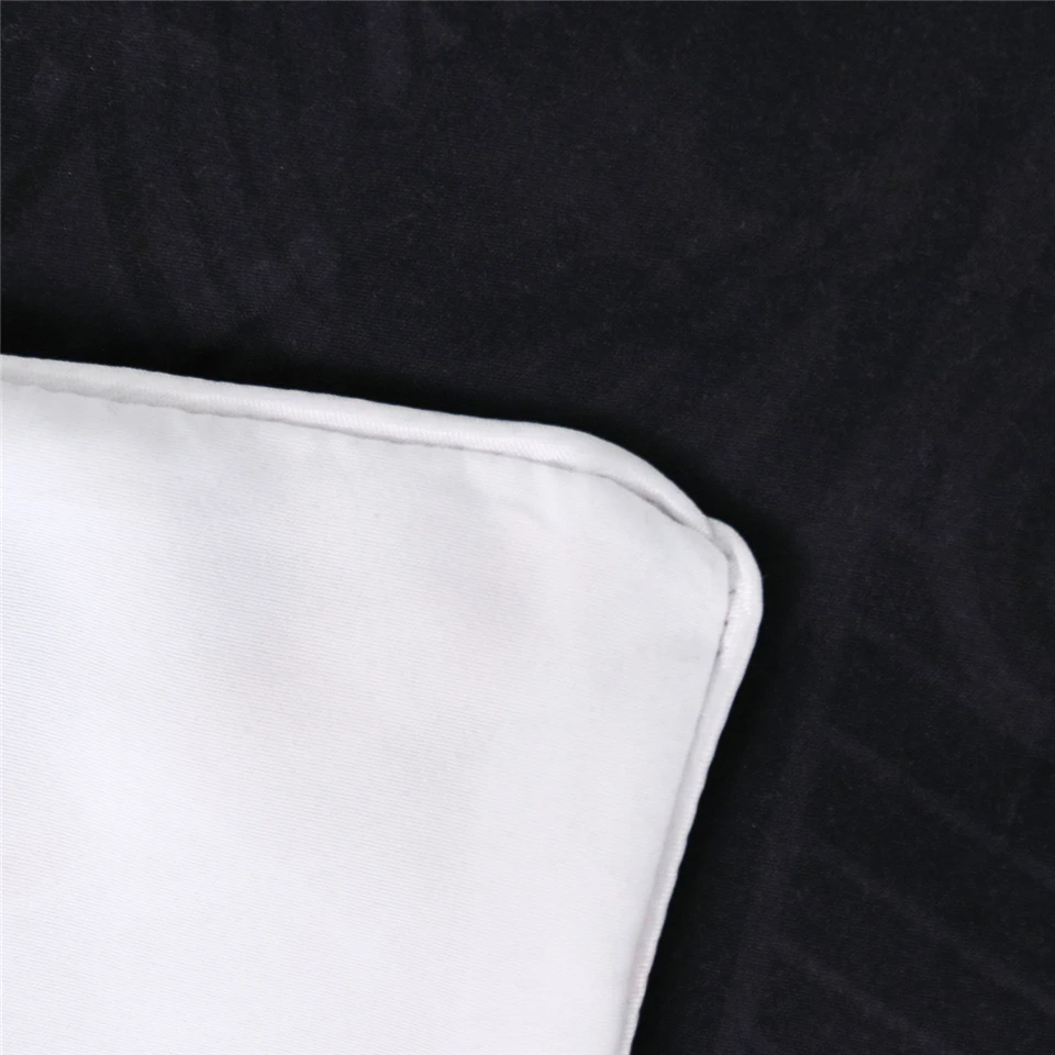 Death Moth Bedding Set Skull Duvet Cover Black and Golden Home Textiles for Adults Butterfly Boho queen king size Bedclothes | Дом и сад