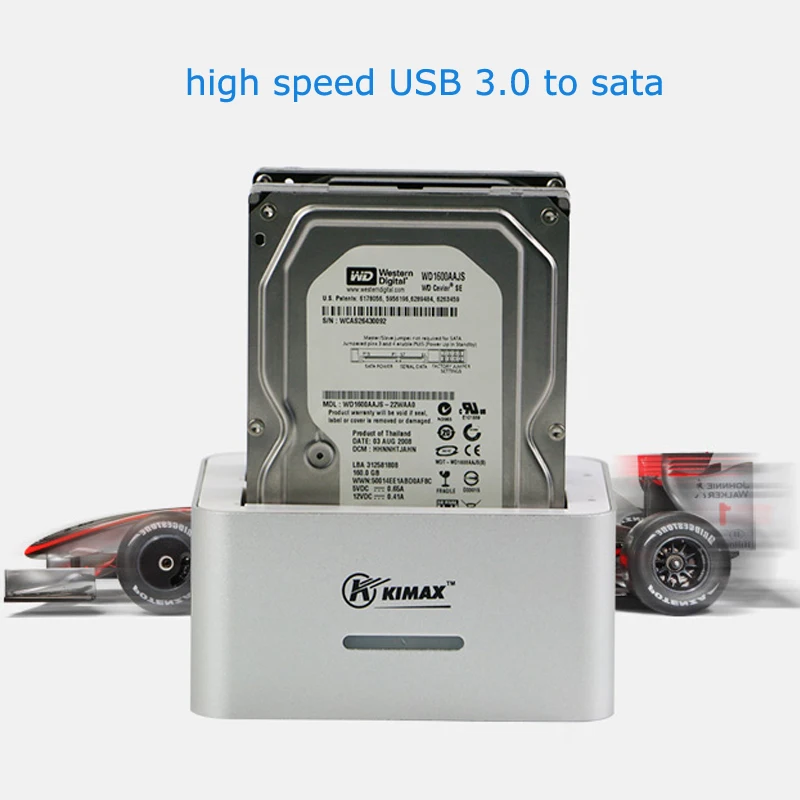 Aluminum hdd boxes support 6tb per bay hard disk usb 3.0 sata caddy for the III II I enclosures | Компьютеры и офис