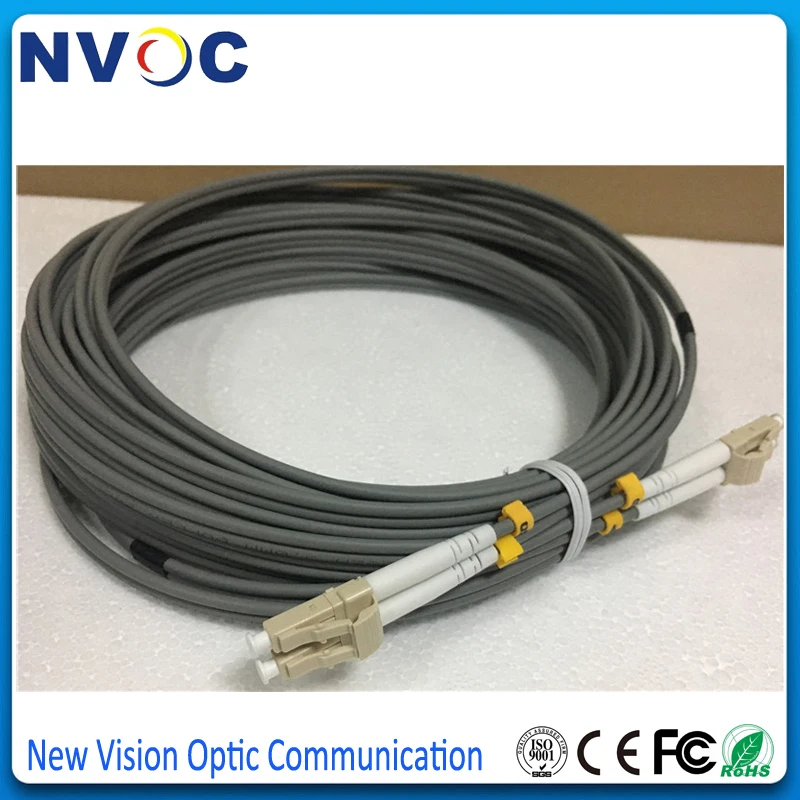 4 шт./лот LC/UPC-LC/UPC мм (62 5/125) DX 10 м ПВХ куртка бронированный LCUPC волоконно-оптический