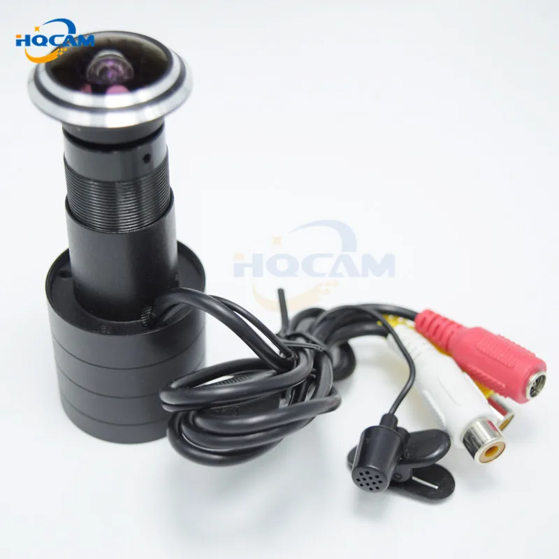 

Мини-камера видеонаблюдения HQCAM 700TVL, угловая, угловая, 170 градусов, 960H DVR