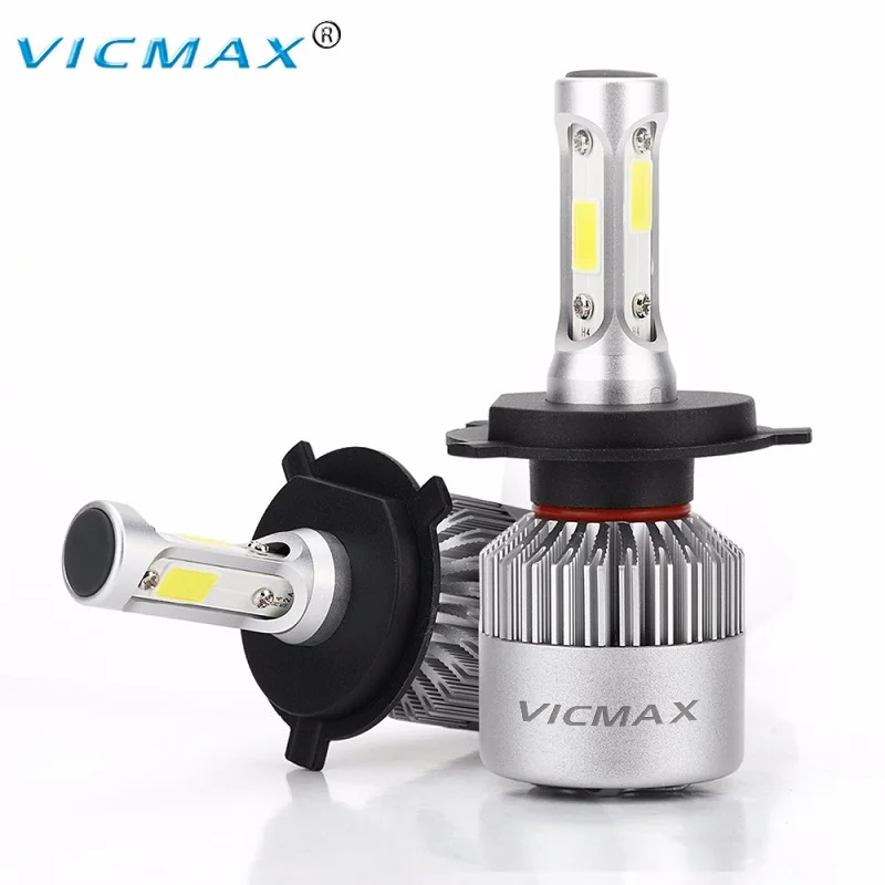 Светодиодный налобный фонарь VICMAX 72 Вт 8000 лм 6500 К 12 В 24 В|headlight bulb|car headlight bulbscar |