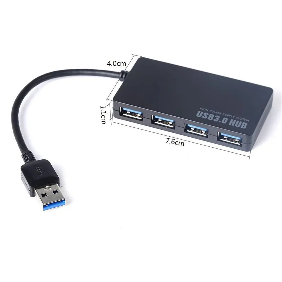 Портативный USB концентратор компактный 4 порта 3 0 разветвитель адаптер 5 Гбит/с