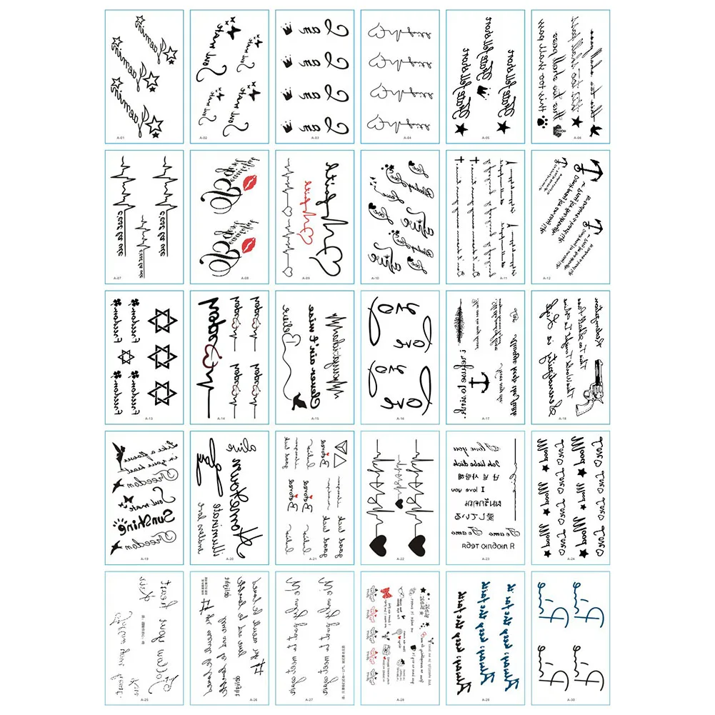 150 шт. водостойкие тату наклейки с блестками для мужчин и женщин|Временные тату| |