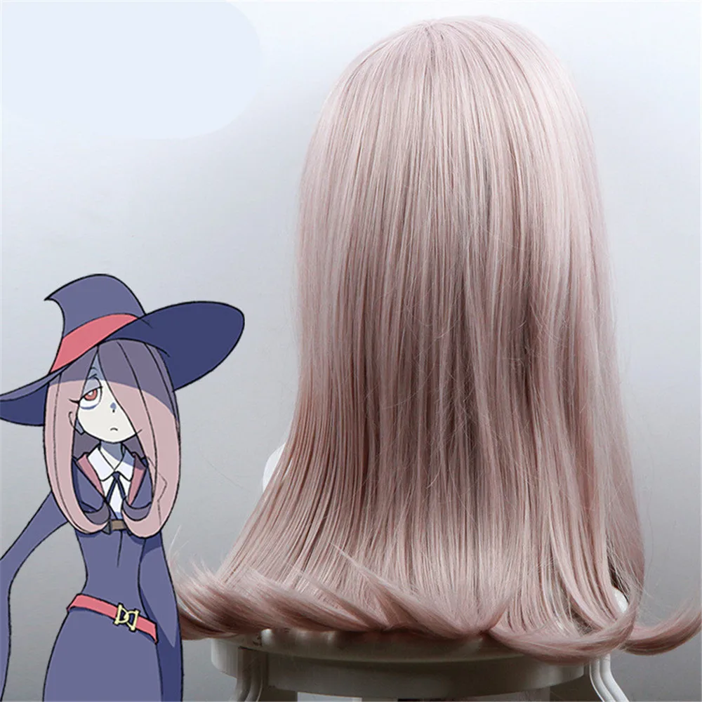 Маленькие ведьмы Academy Sucy Mambavaran парик косплей костюм Sucy Manbavaran женские длинные термостойкие синтетические волосы вечерние парики