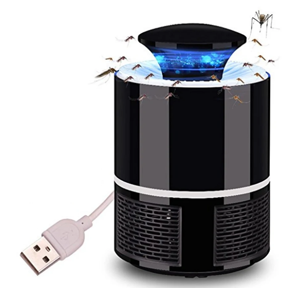 USB Светодиодная лампа для уничтожения комаров/анти москитная ловушка