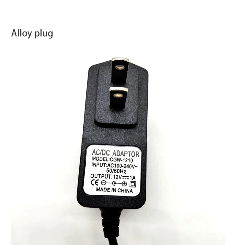 DC 12V 1A адаптер питания монитор безопасности AC 100 V 240 к для камеры видеонаблюдения