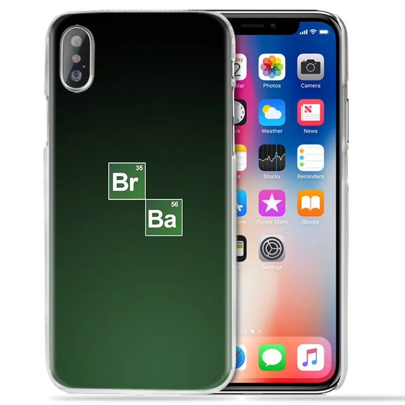Чехол Breaking Bad для iPhone 12 Mini XS Max XR X 10 7 7S 8 6 6S Plus 5S SE 5 прозрачный жесткий пластик 11 Fundas