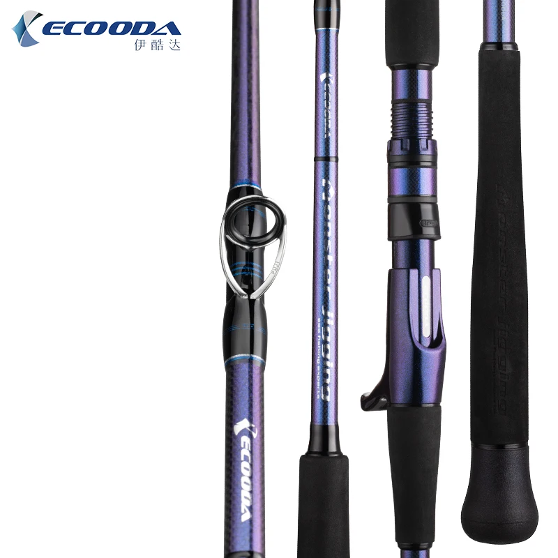 Новый джиггинг-стержень ECOODA Monster полностью части Fuji односекционный EMJ 1 55 м/1 6 68 м
