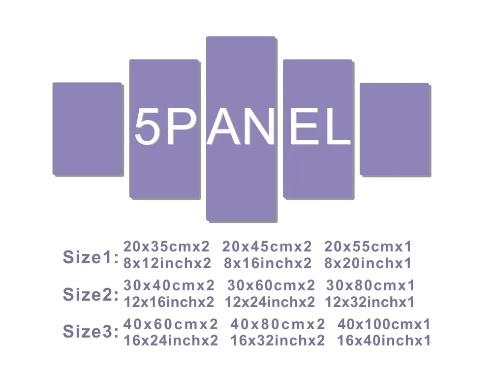 Новинка 5 шт./компл. Холст Искусство Рождественская елка пони снегопад HD Картина