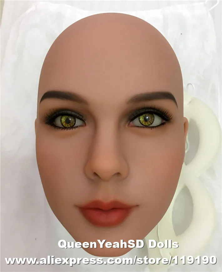 #74 Высококачественная секс кукла головы для полной силиконовой куклы любви
