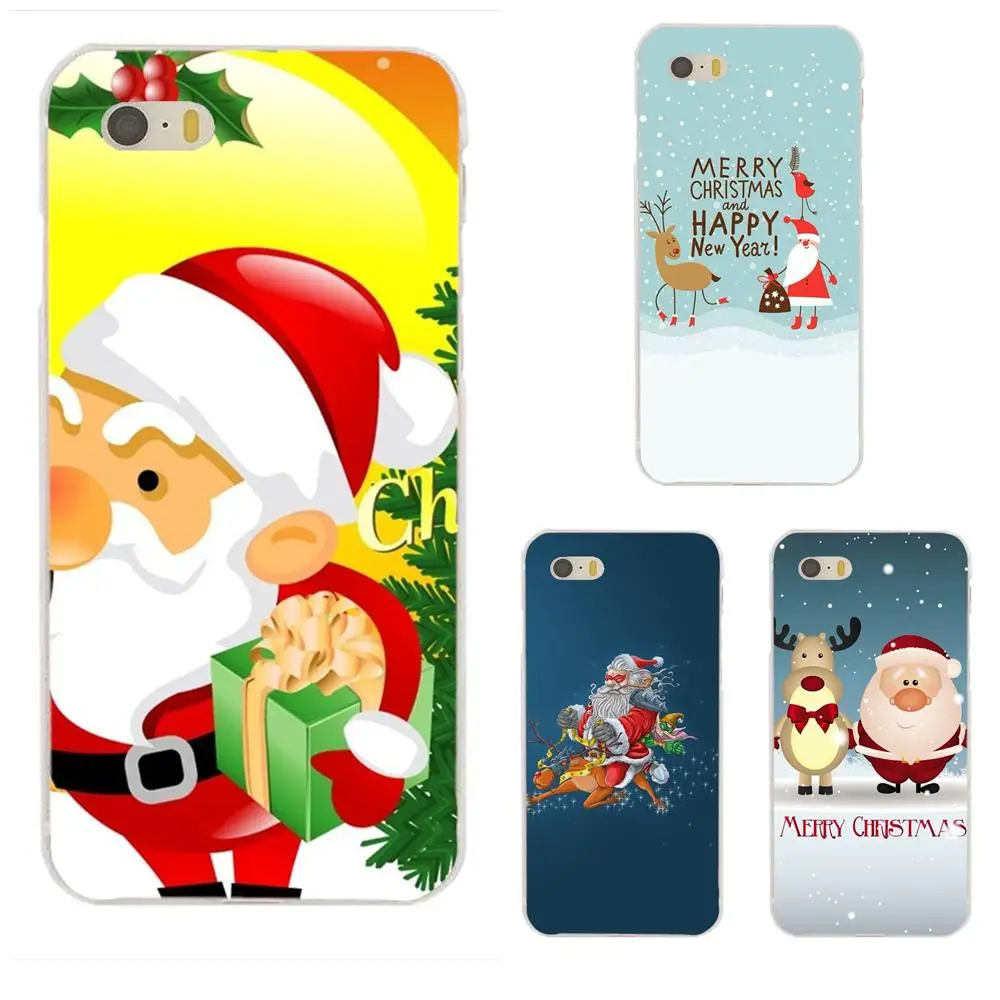 Счастливый новый год женился на Рождество Санта Клаус для Galaxy J1 J2 J3 J330 J4 J5 J6 J7 J730 J8