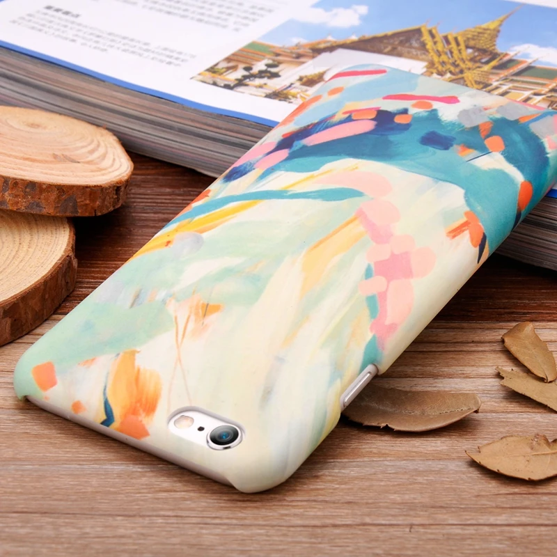 Roybens Высокое качество модные Мрамор Телефонные Чехлы для iPhone 6 S Plus Географические