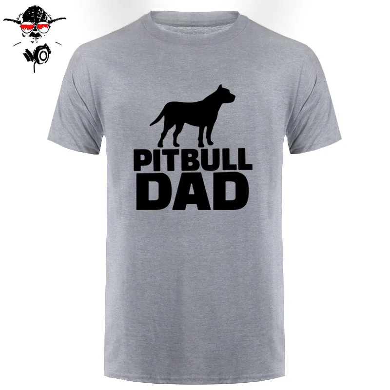 Концертные футболки Pitbull, папа, собака, мужские футболки с коротким рукавом, одежда с принтом, Мужская хлопковая футболка с круглым вырезом, серая мужская футболка - Цвет: 29