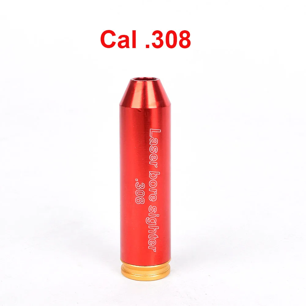 Золотой Красный охотничий красный лазер Boresighter CAL.308. 223 30-06 CAL7.62x39 7,62X54 12GA 20GA картридж Тактический Диаметр Sighter - Цвет: Золотой