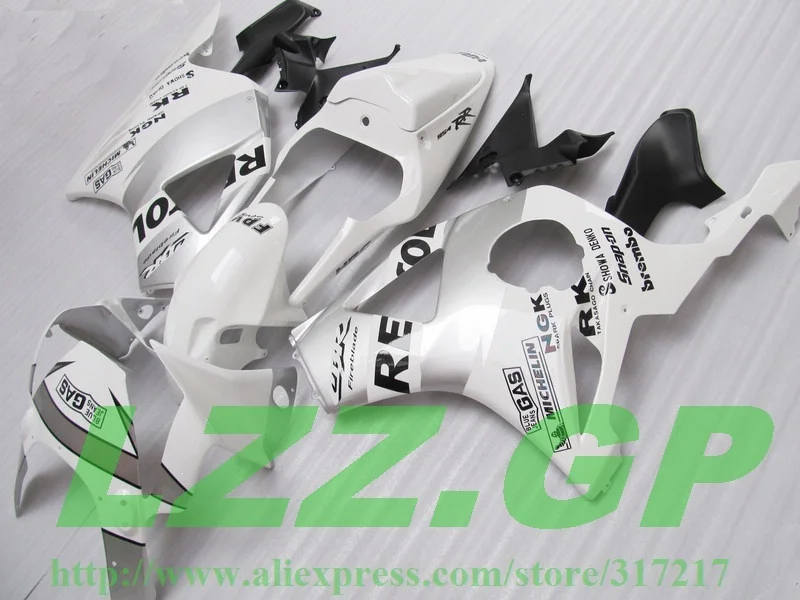 Двойная обтекатель для HONDA CBR900RR 954 02 03 CBR 900RR 2002 2003 CBR954 954RR белый серебристый |