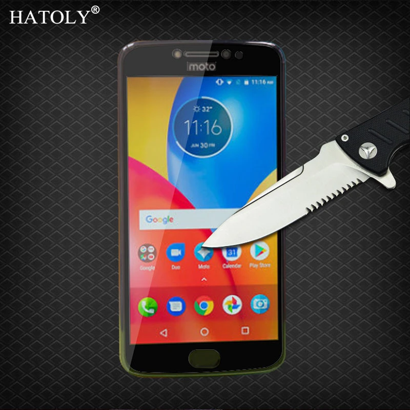 Закаленное стекло для Motorola Moto E4 Plus версия США 1 шт. защита экрана с полным