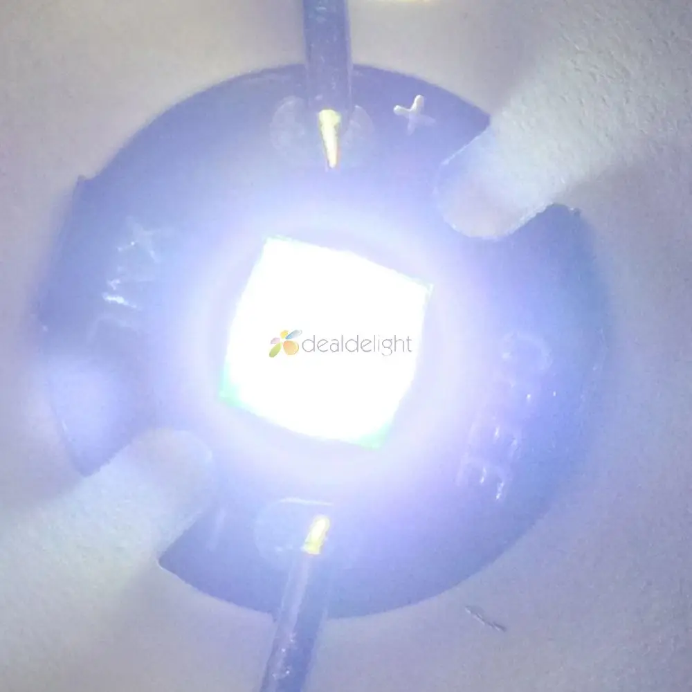 Монолитный CREE XM L T6 Белый 10 Вт светодиодный излучатель лампа установленная на