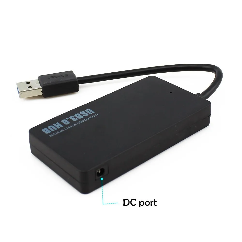 Высокоскоростной разветвитель для компьютера 3 0 дюйма с 4 портами|USB-хабы| |