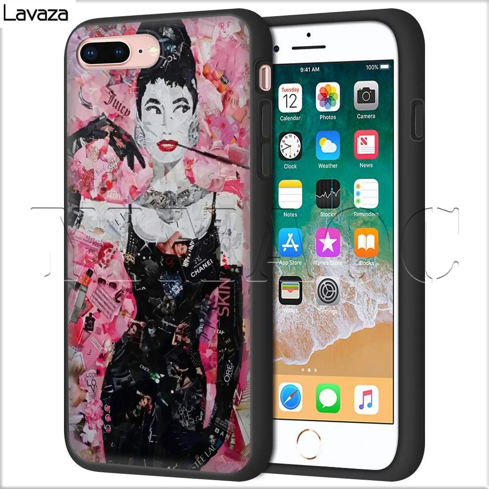 Lavaza Одри Хепберн Чехол для iPhone 11 Pro XS Max XR X 8 7 6 6S Plus 5 5s se |