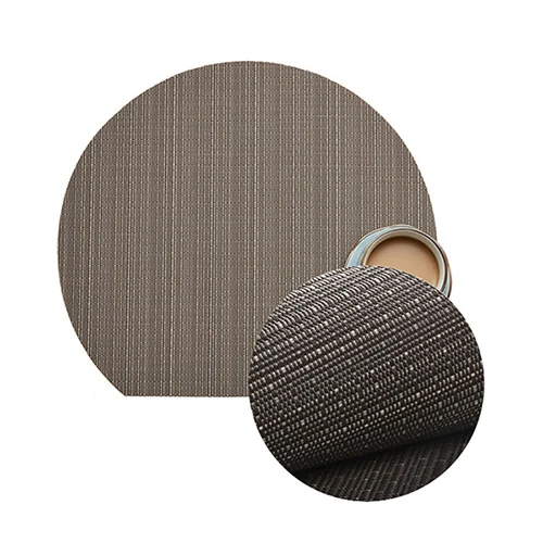 7 2/4/8 шт Non-Slip место коврик салфетки на стол individuales Настольный коврик для обеденного стола ПВХ Настольный Декор Ткань колодки дискового тормоза для чаша для нанесения покрытий - Цвет: 7