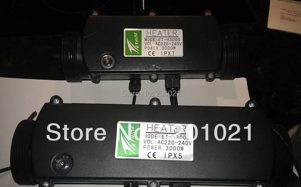 E Think ET H3000 HeatSmart spa обогреватель горячей ванны Ethink IPX5 улучшенный на основе IPX7 JAZZI