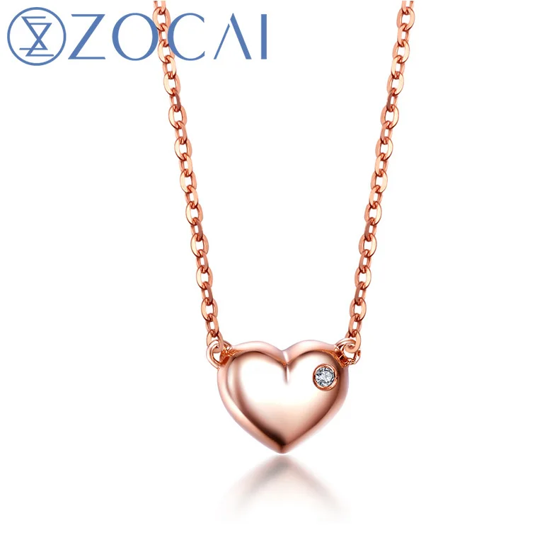 

Женское Ожерелье с бриллиантами H/SI, розовое золото 18 К (AU750), 0,01 карат, X00209