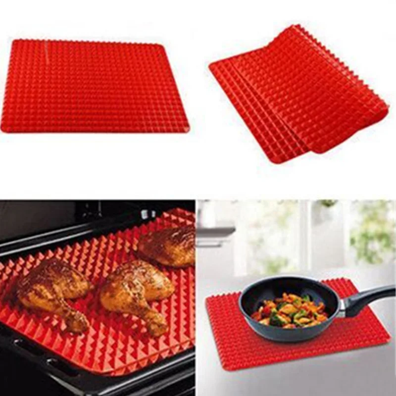 Практичный креативный Пирамида силиконовый коврик для выпечки антипригарная