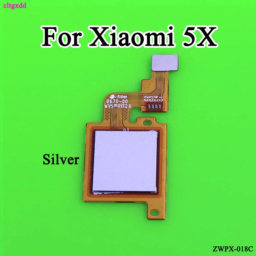 Cltgxdd для Xiaomi Mi 5X Mi5X сканер отпечатков пальцев считыватель сенсора разъем гибкий