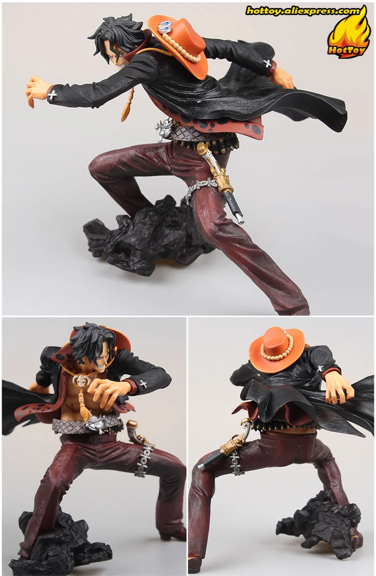 100% оригинальная коллекционная фигурка Banpresto Zoukei Monogatari PORTGAS.D.ACE (специальный цвет