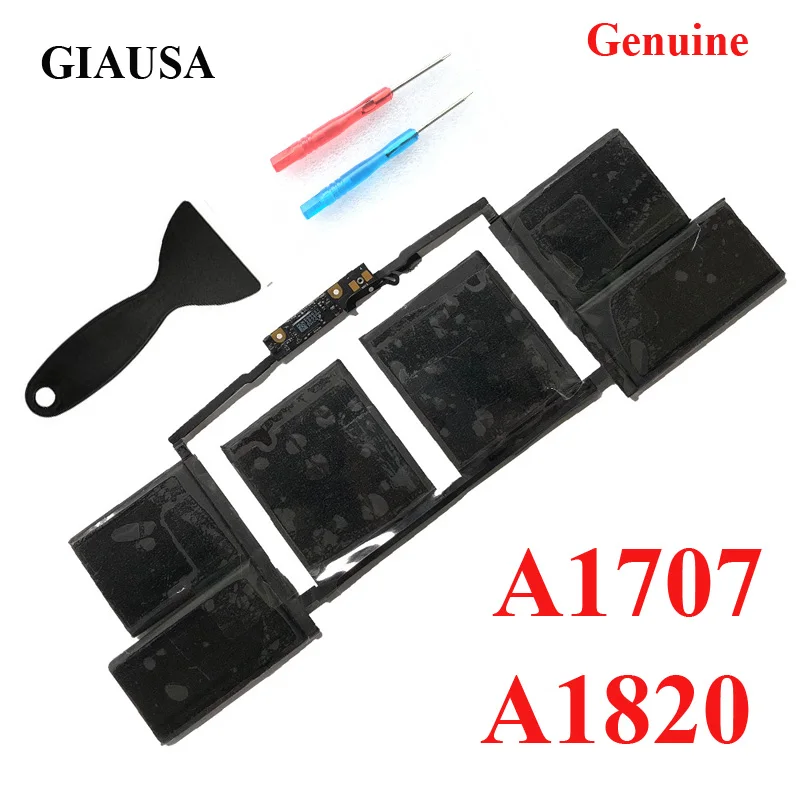 Аккумулятор GIAUSA A1820 для apple macbook Pro 15 '' сенсорная панель A1707 2016 2017 года MLH32CH/A