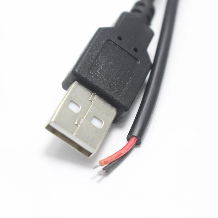 1 шт. 22AWG 30 см 2 контактный провод USB разъем сделай сам кабель для подключения к