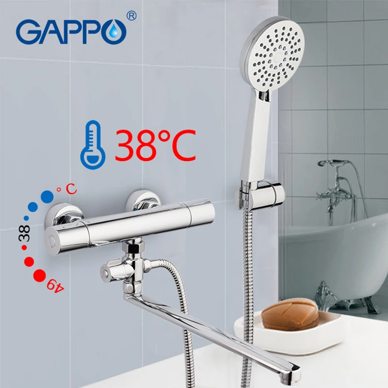GAPPO смесители для душа Термостатический душ кран душевая головка под
