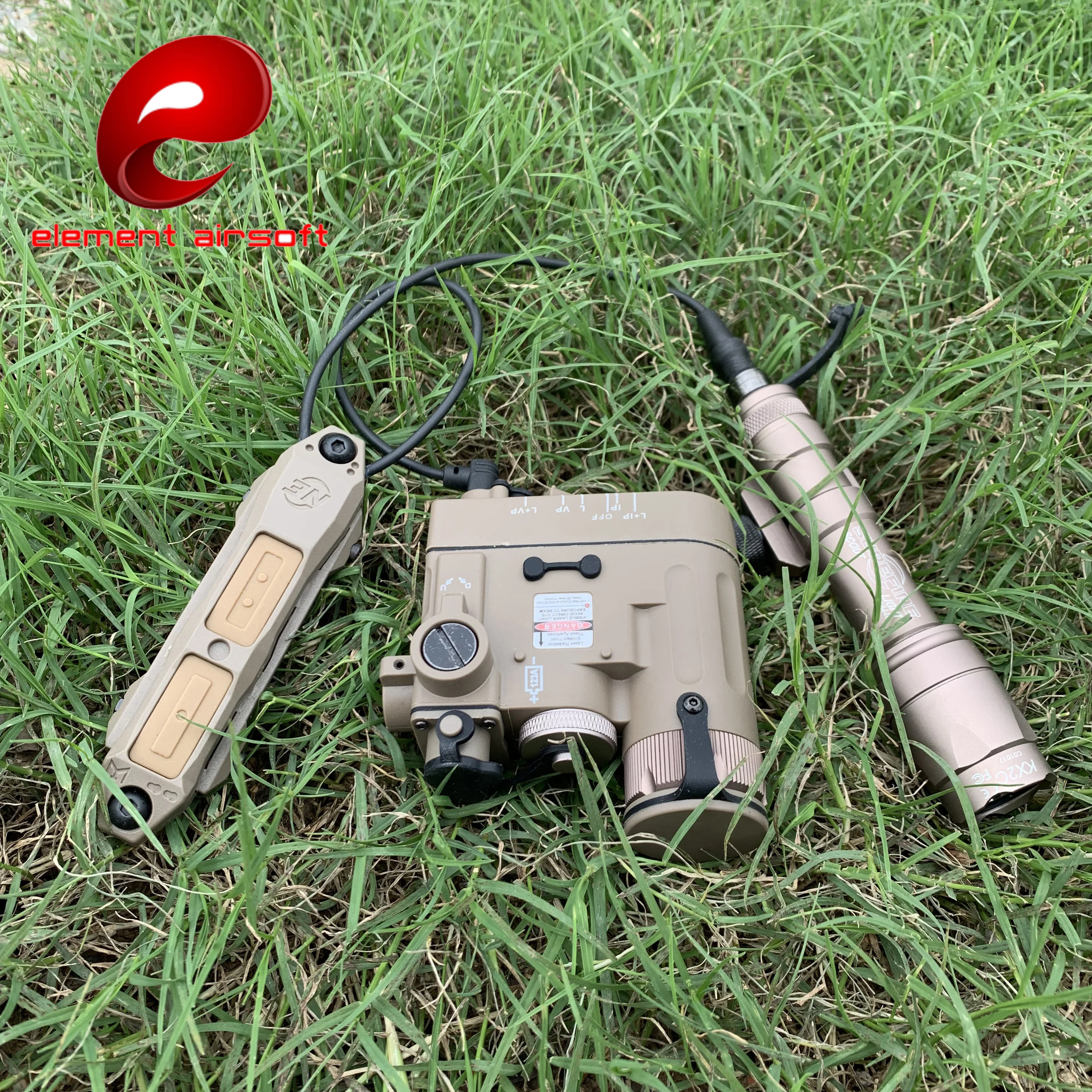 Element Airsoft Surefir M600C охотничий светильник софттер лазерный с двойным управлением