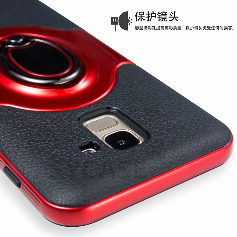 SYCASE для iPhone X 6 S Plus чехол противоударное кольцо кронштейн держатель