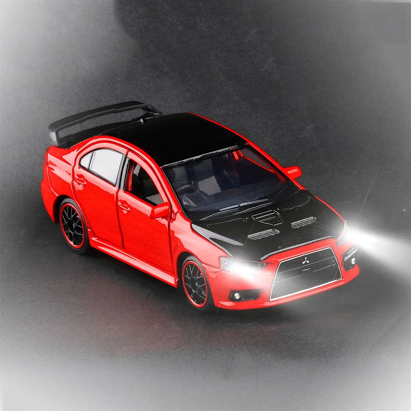 Модель игрушечного автомобиля LANCER EVO X 1/32 модель из сплава детские игрушки