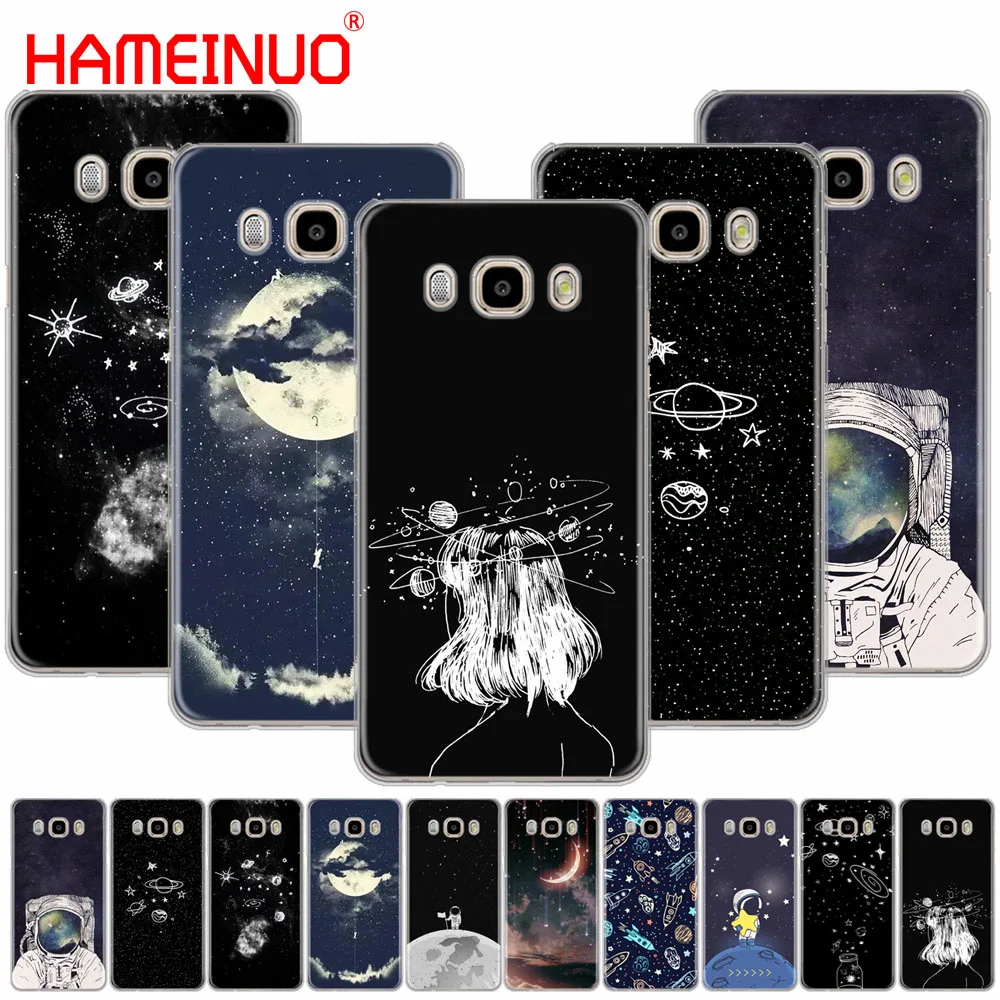 HAMEINUO Space Love солнце и луна звезда Чехол-обложка с рисунком чехол для телефона Samsung