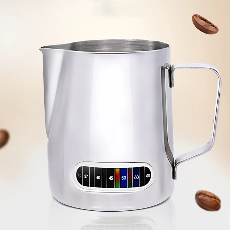 Кувшин MICCK из нержавеющей стали для взбивания капучино кофе молока чашки баристы