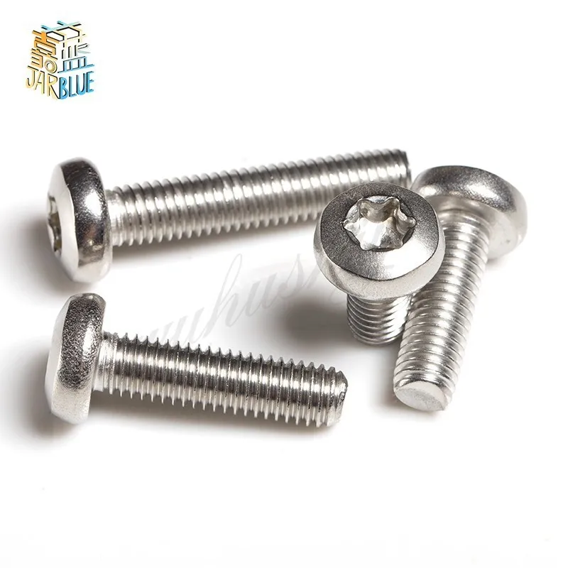 

25PCS M2*6/8/10/12 M2.5*8/10/12...25 304 Stainless Steel Round Head Within Plum Screws