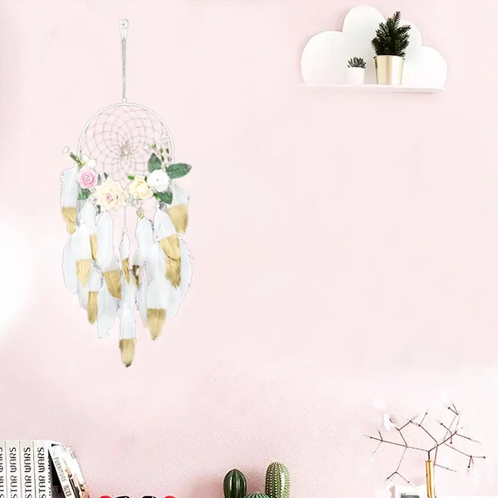 Ловец снов Маленькая подвеска в виде свежих цветов украшение для детской комнаты