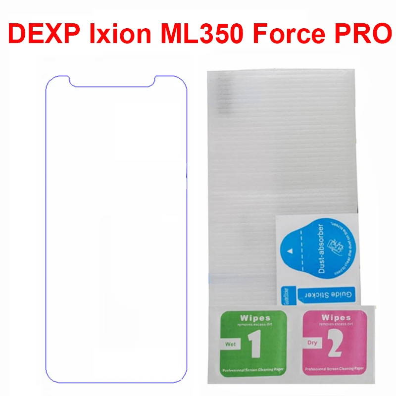 Закаленное стекло для DEXP Ixion ML350 Force Pro защита экрана 2.5D Защитная пленка ML 350 |